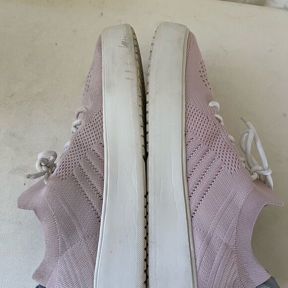 Steve Madden Brixie light pink with white lace fashion sneakers  size 10M - Picture 7 of 9